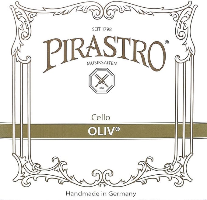 Pirastro P231140 cello string A-1 medium (22 1/2), gut core, aluminum