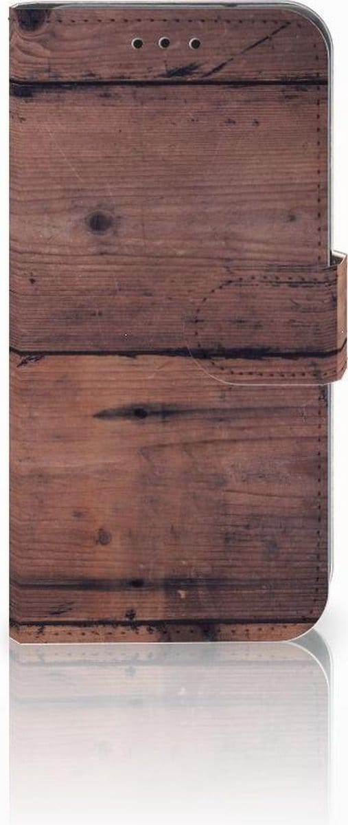 Samsung Galaxy S10e Book Style Case Old Wood