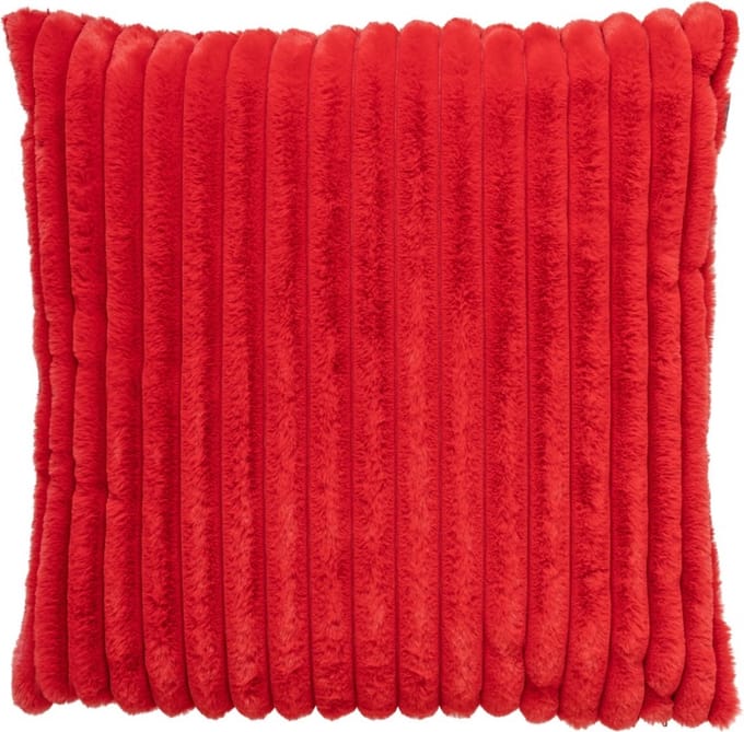 Linen & More-Montreal kussen rood - 60x60cm