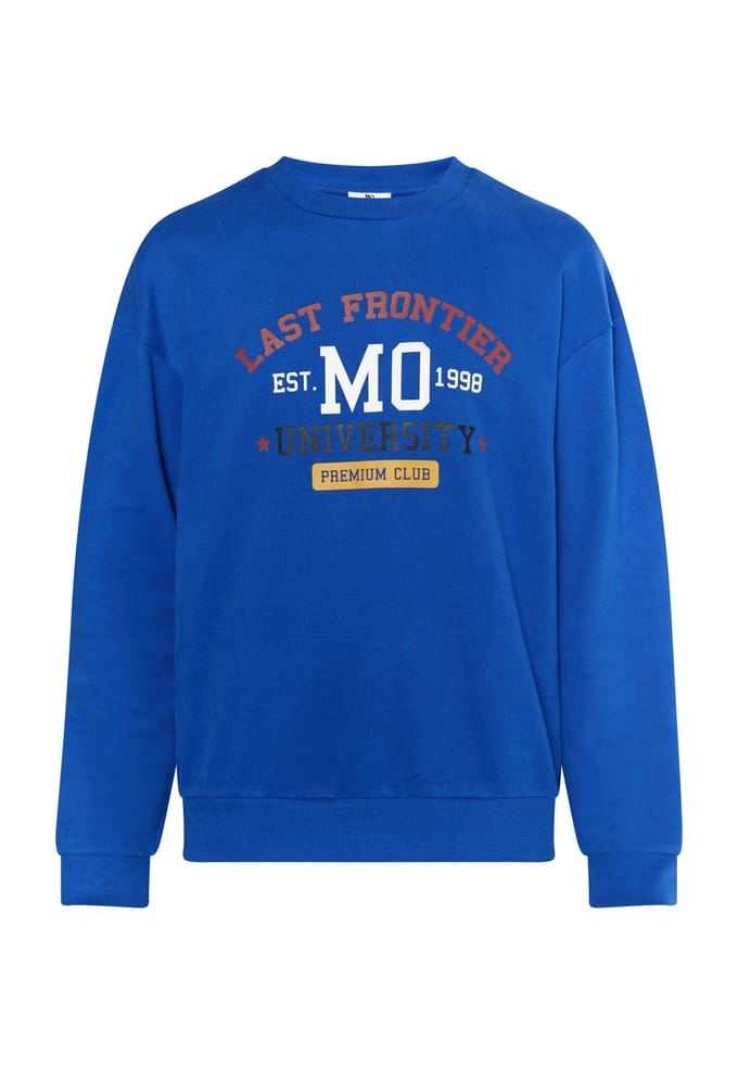 Mo Sweatshirt Heren KONING BLAUW