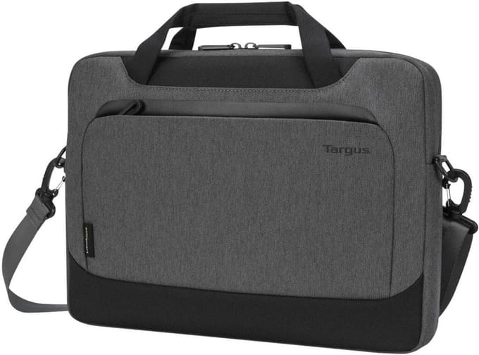 Slanke Eco-vriendelijke Laptoptas voor 14 Inch Notebooks in Grijs