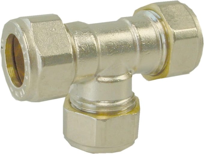 Sub p-701 knel T-stuk 15 mm vernikk.