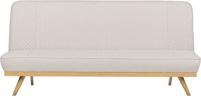KALFAFELL - Slaapbank - Beige - Polyester