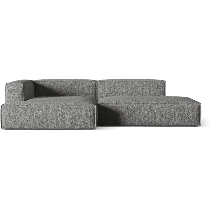 Hoekbank Nuria 4-zits links bouclé | Micadoni