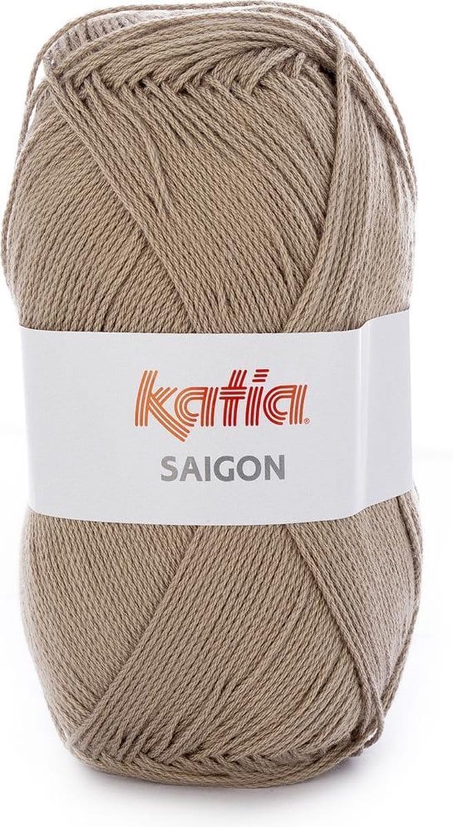 Katia Saigon - 18 donkerbeige - Acryl Garen