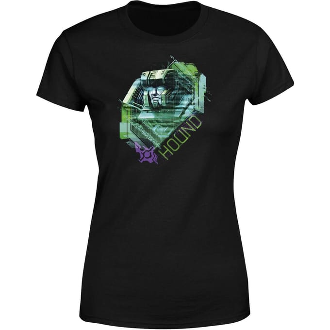 Transformers Hound Glitch Women's T-Shirt - Zwart - 3XL