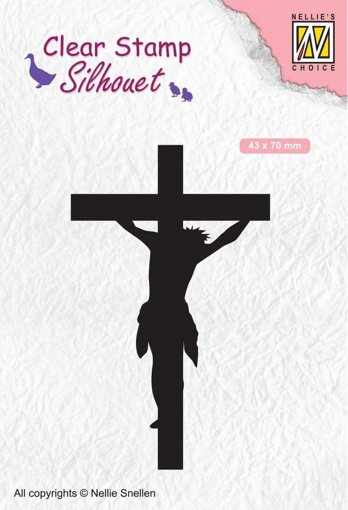 Nellie Snellen Silhouet Clear Stempels Cross