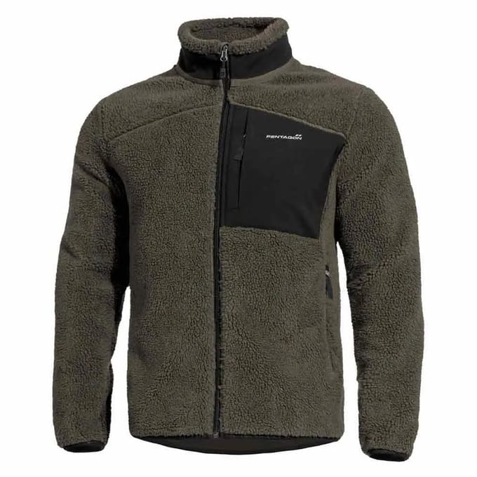 Pentagon Summit Sherpa Fleece Groen S Man