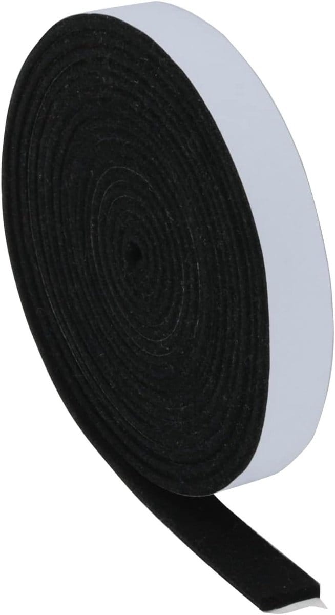 Grill Afdichting Self Stick Vilt - Hittebestendig - 12 voet - Rookgrill Afdichtingsband