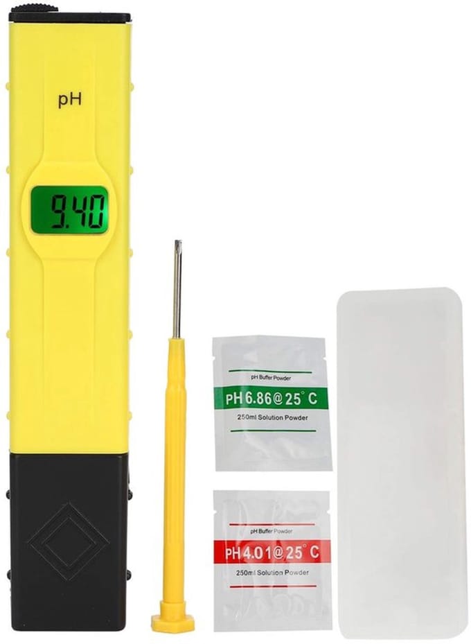 Allecto - Ph Tester - Compacte pH Meter voor Voedsel, Dranken en