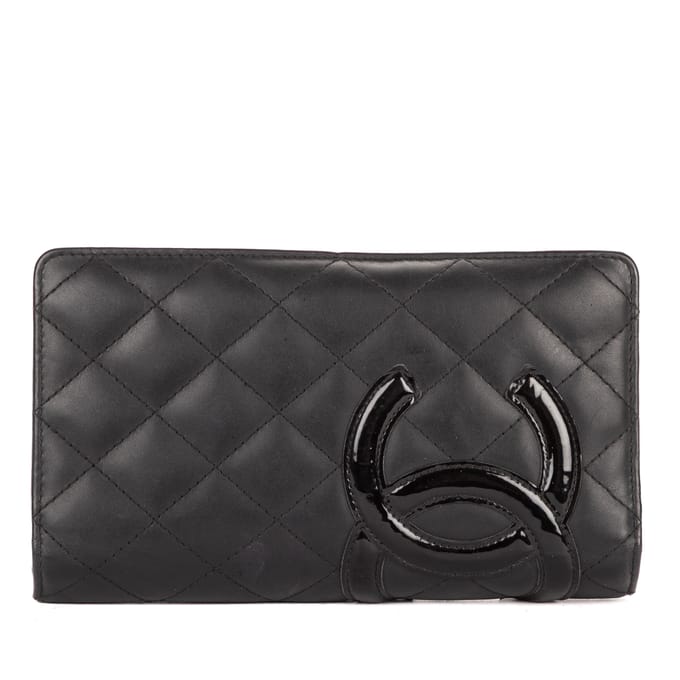 Cambon Ligne Long Bifold Wallet   portemonnee