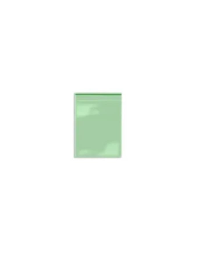 Gripzakjes Groen Transparant Gekleurd 100 Stuks 40 X 60 - 60 Micron