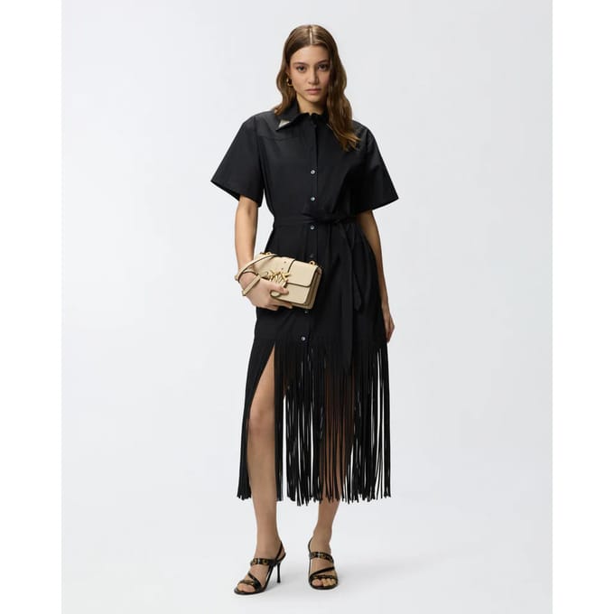 Pinko avigliano popeline jurk ss26