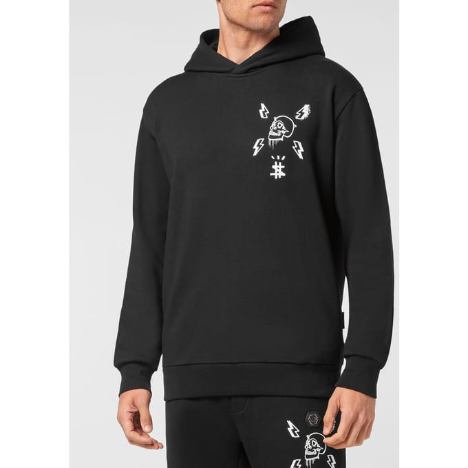 Sweatshirt Met Capuchon Hexagon