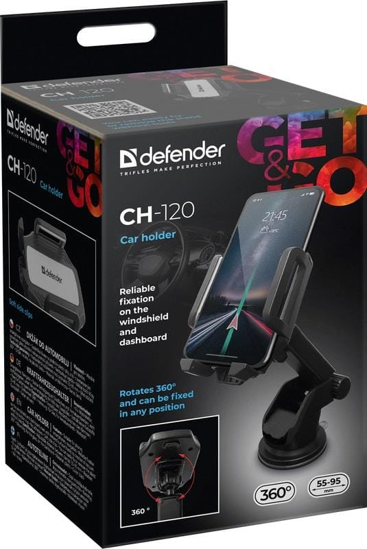 Defender Ch120 Autohouder Voor Iphone, Samsung En Xiaomi