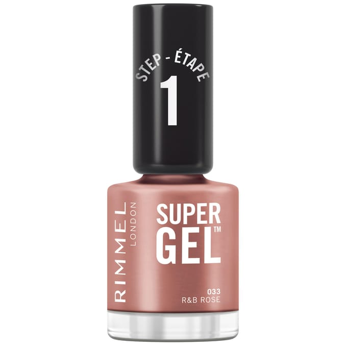 Rimmel Super Gel Nail Polish 033 R&amp;B Rose 12 ml