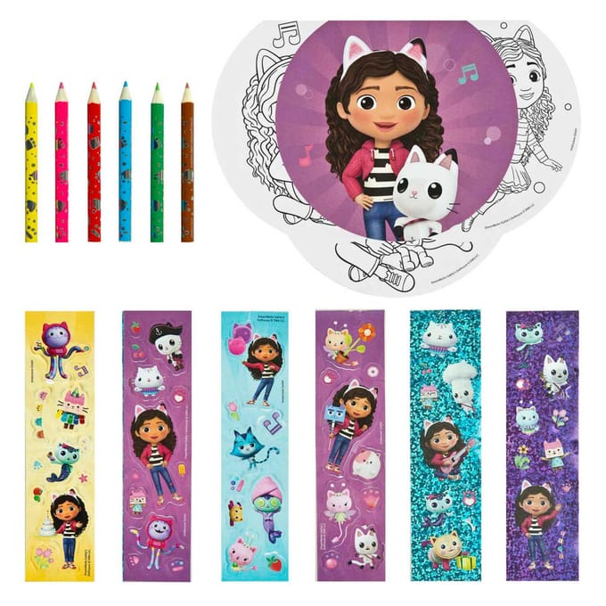 Undercover Gabby's Dollhouse Creative Coloring Set in Case