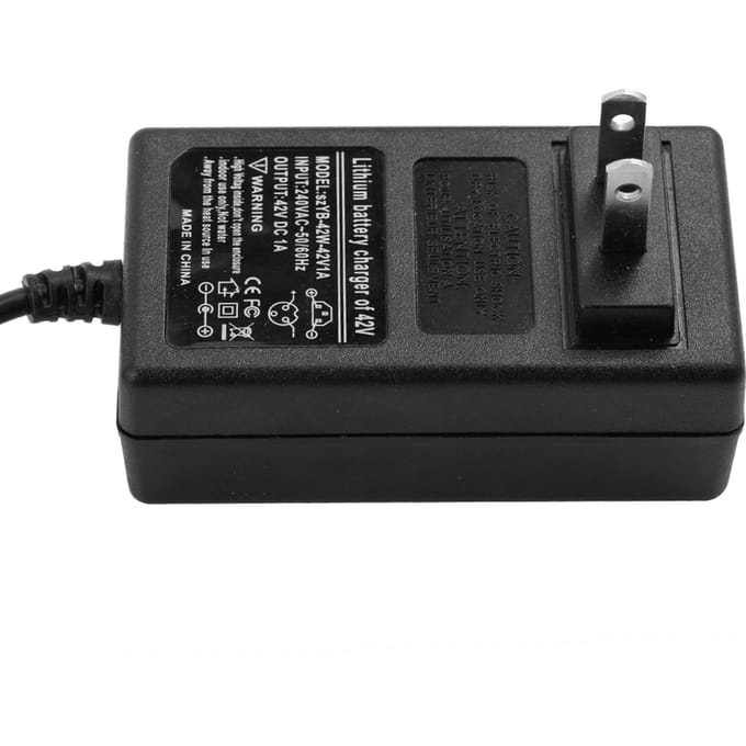 42V1A Voeding Batterijlader Adapter Voor Smart Zelfbalancerende Auto Scooter US PLUG black