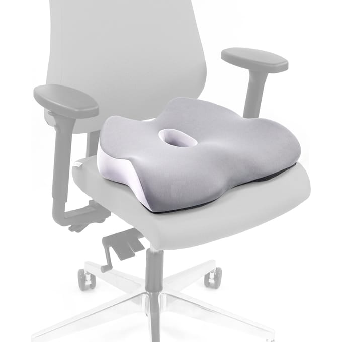 Zitkussen MEDISIT IV antislip en ademend schuim zwart hjh OFFICE