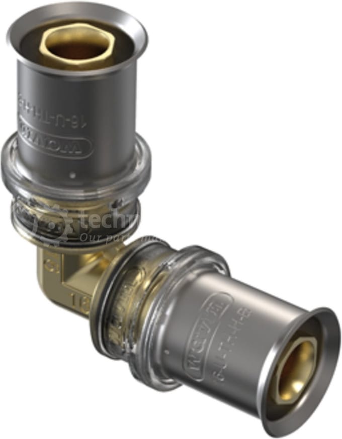 Wavin Tigris M5 90° Kniestuk – 20 mm Pers – PPSU Pressfitting