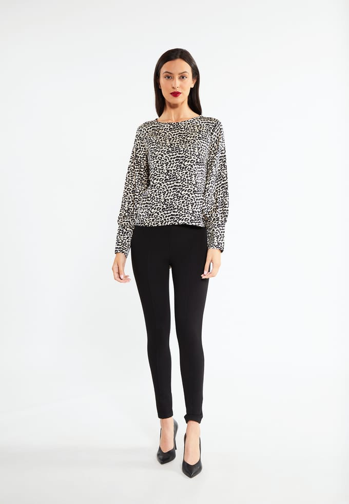Faina Blouse Dames zwart
