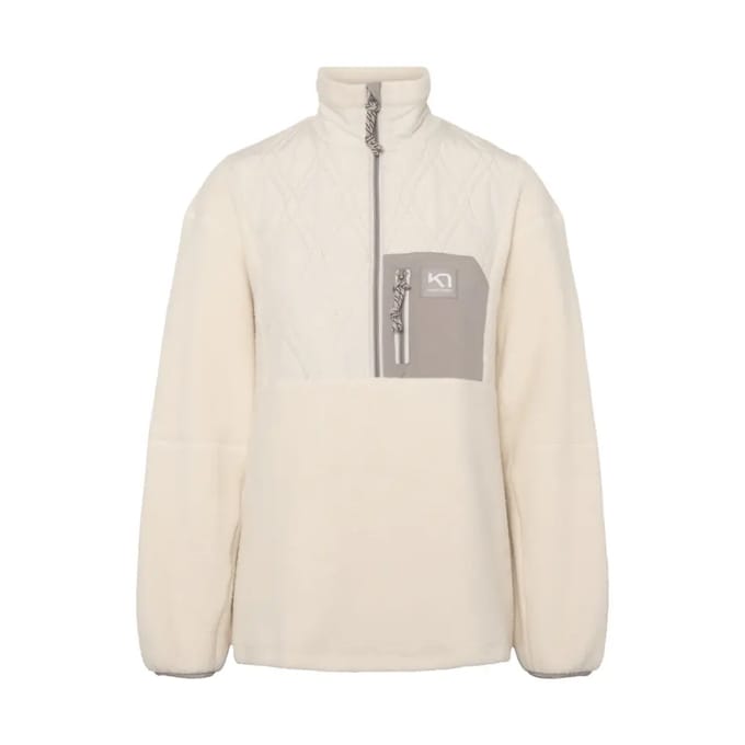 Fleece met halve rits voor dames Kari Traa Rothe