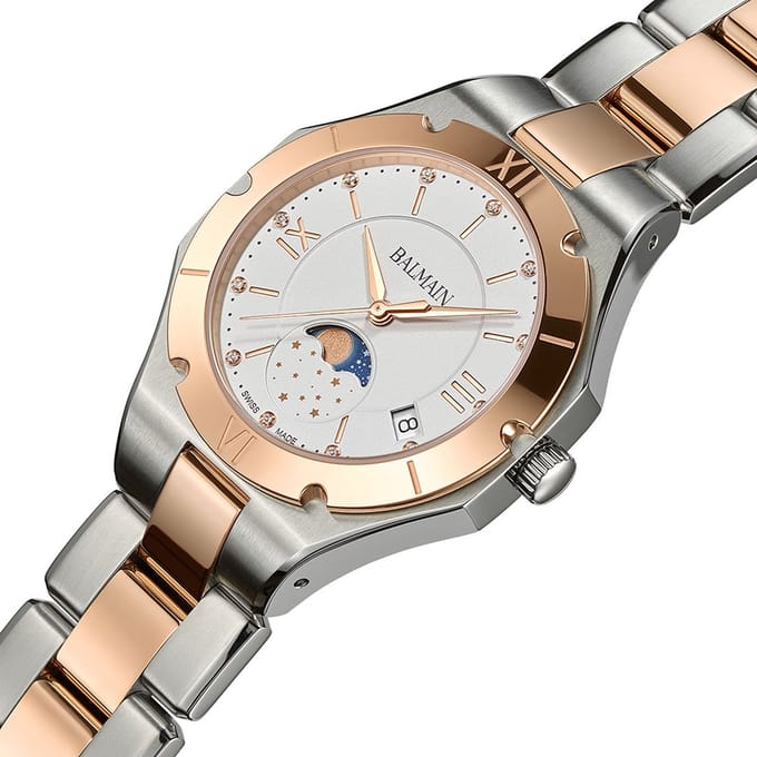 Balmain Be B4598.33.22 Be Balmain Moonphase Horloge