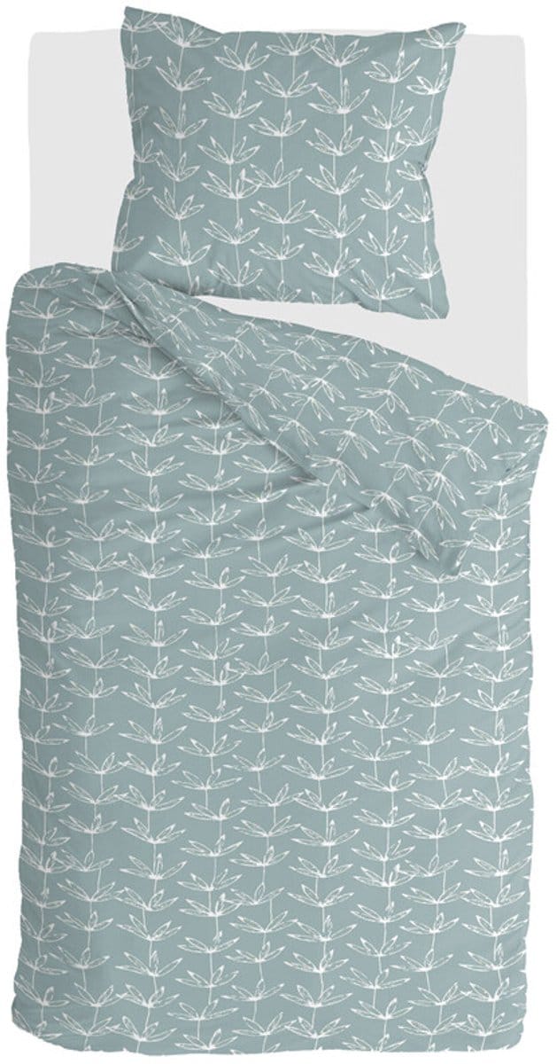 Byrklund Dekbedovertrek Pippa - 140x220 - 80% Polyester / 20% Katoen - Grijs