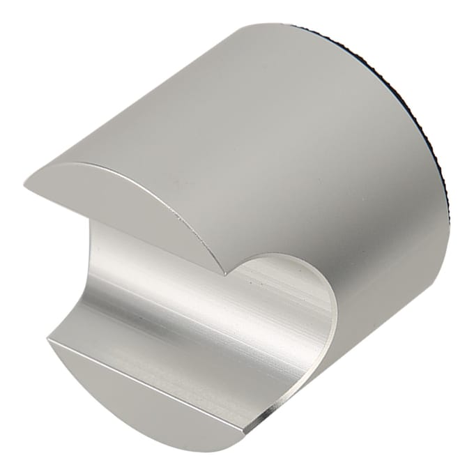 HiFi Luidsprekerkabel Beugel Schokbestendig Aluminiumlegering HiFi Luidspreker Voetpad voor Versterker Thuis zilver