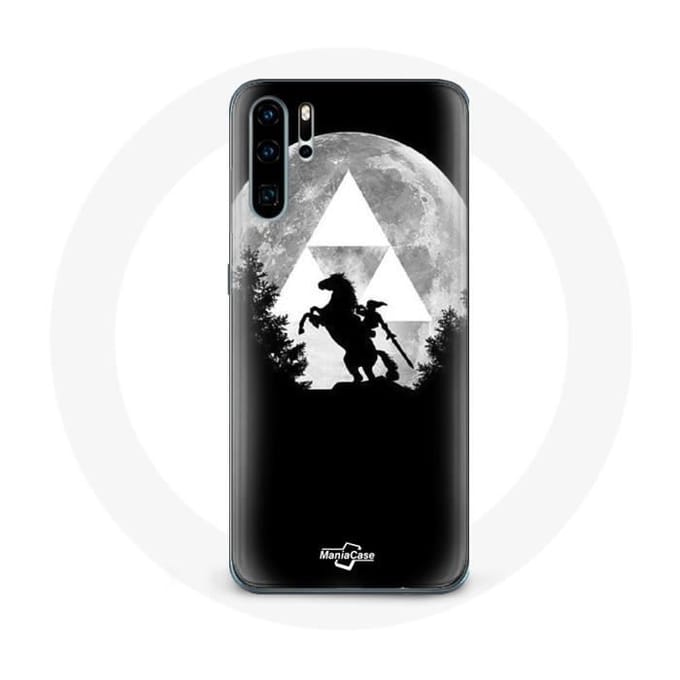 Coque pour Huawei P30 - Zelda - Souple - Noir - Protection - Mixte