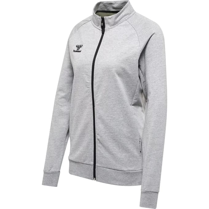 Hummel dames trainingsjack Hmlmove Grid Cotton Zip Jacket Woma 214790