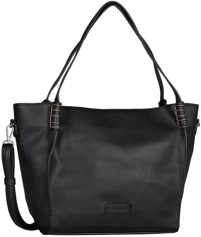 Gabor schoudertas Carmela Zip Shopper Black zwart