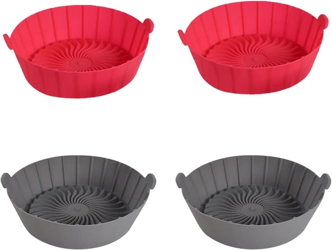 Famanu – Siliconen vorm voor heteluchtfriteuse - siliconen bakplaat - herbruikbare siliconen accessoires