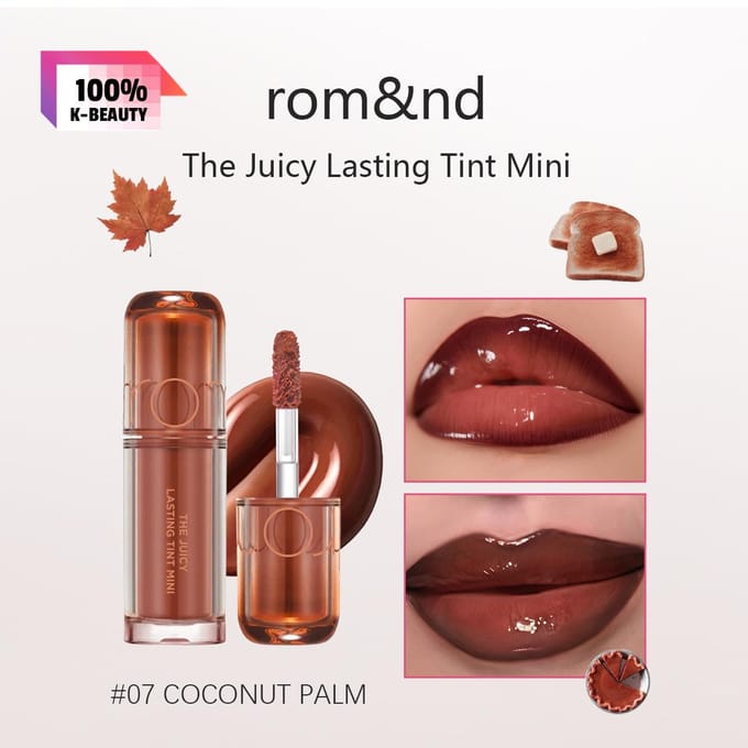 Rom&nd Romand THE JUICY LASTING TINT MINI 1g/0.04oz (13 kleuren)