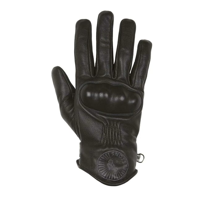 Winter leren motorhandschoenen Helstons snow