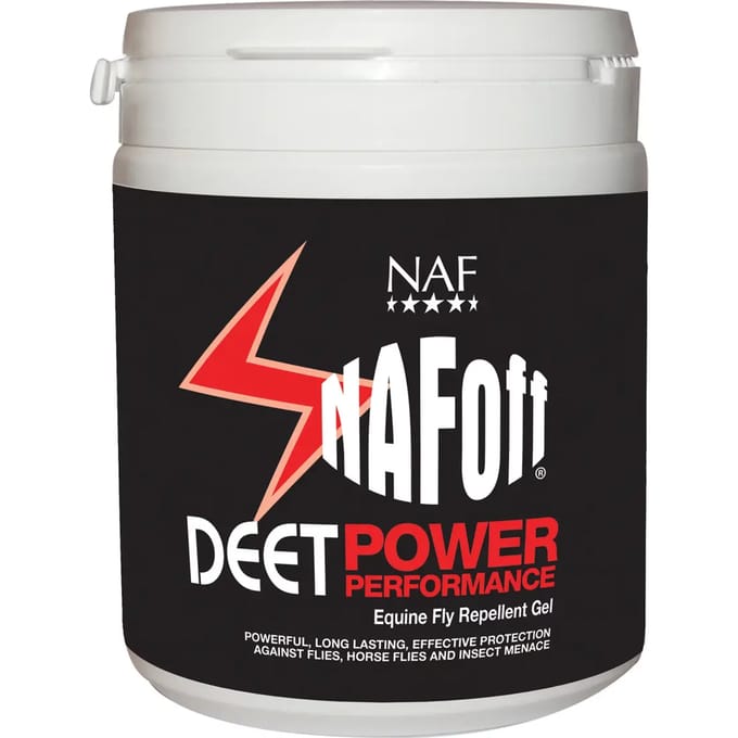 Insectenbeschermingsgel voor paarden NAF Deet Power Performance