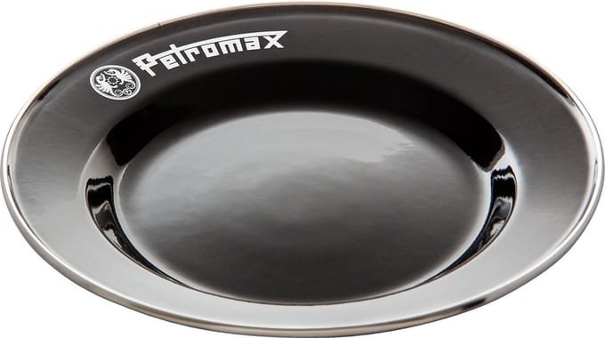 Petromax Emaille Borden Set van 2 Zwart