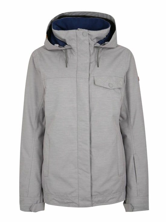 Roxy Billie Dames Ski jas - Heather Grey - Maat XS