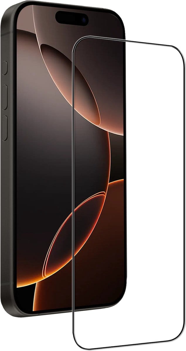 Screenprotector - Geschikt voor Apple iPhone 16 Pro Max - Full Cover - Gehard Glas - Beschermglas - Tempered Glass - Screen Protector