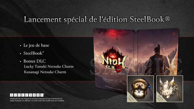 Koei Tecmo – Nioh 3 – PS5 Game – SteelBook Lancering Editie