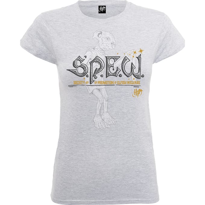 Harry Potter S.P.E.W. Dames T-shirt - Grijs - S