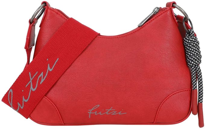 Fritzi aus Preußen schoudertas Lou Cross Red donkerrood