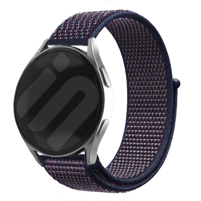 Huawei Watch GT 6 - 46mm nylon bandje (paars/blauw)