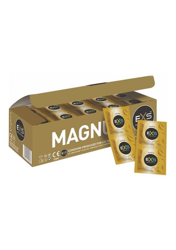 Exs Magnum Condooms - Extra Grote Condooms - 144 stuks