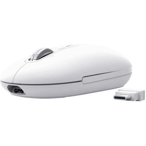 Trust Seron - Draadloze Muis - Hyperscrollwiel - Multi-device - Oplaadbaar - Wit