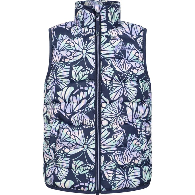 Mountain Warehouse Kinderen/Kinderen Rocko Vlinder Gewatteerd Gilet (Paars)