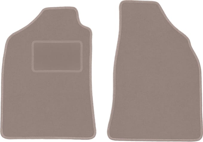 Beige voormatten voor: Mazda BT-50 pick-up (2007-2012)