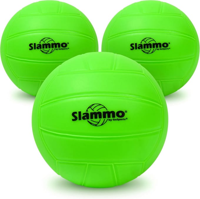 Set van 3 Slammo Reserve Ballen - 9 cm Diameter - Geschikt voor Raspenbal Spel