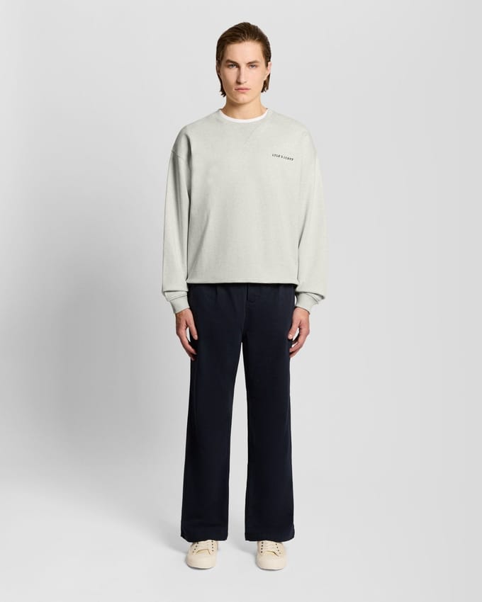 Lyle & Scott - Heren sweater - Maat L - Mannen - Creme -