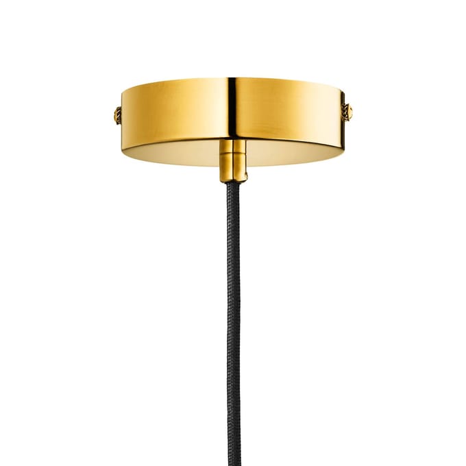 DESIGN BY US Hanglamp Marble Art, wit, Carrara marmer, hoogte 30 cm